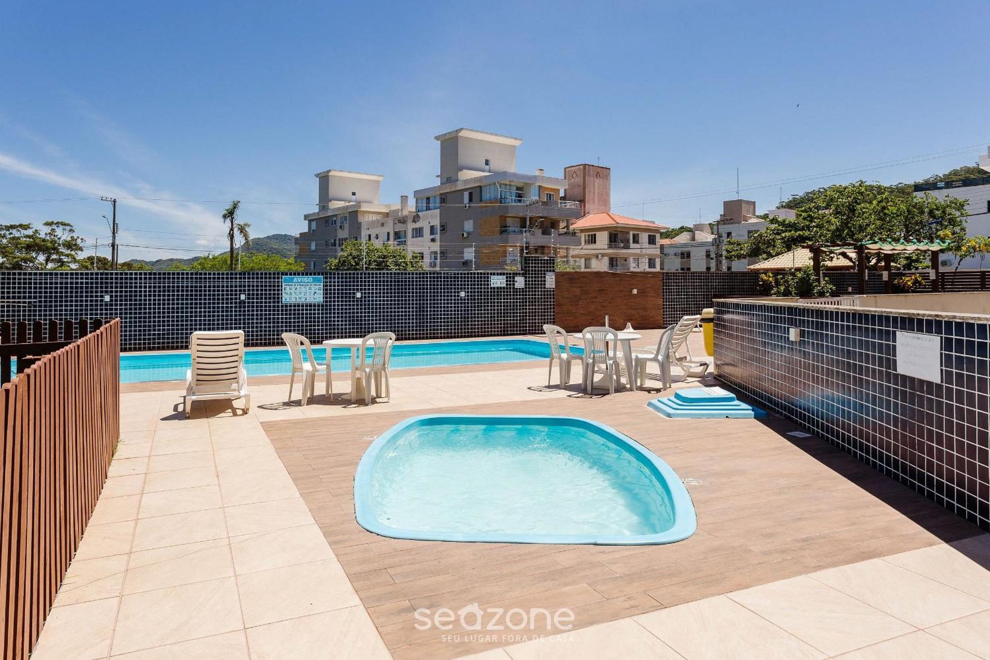 Apto Completo Em Cond. Com Piscina Cmc101 Florianopolis Exterior foto